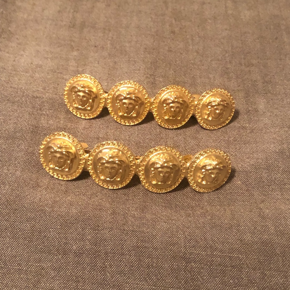 Versace Hair Clip Medusa Tribute Barrette